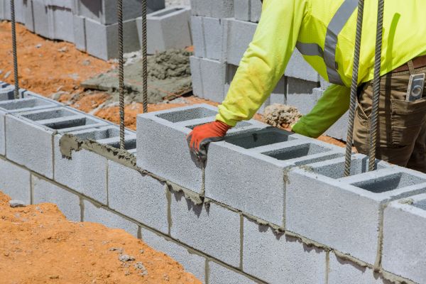 Concrete Blocks Installation in Salem