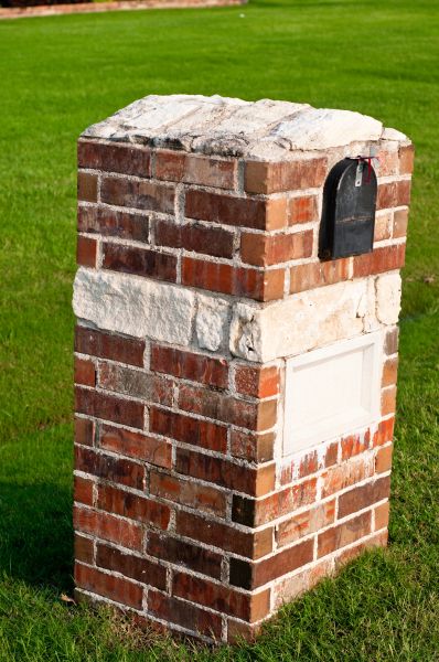 Brick Mailbox Installation in Salem