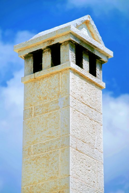 Stone Chimney Installation